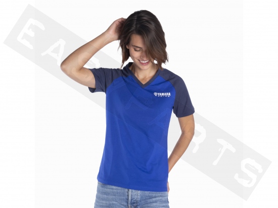 T-shirt YAMAHA Paddock Blue TeamWear 24 Hekin dames blauw